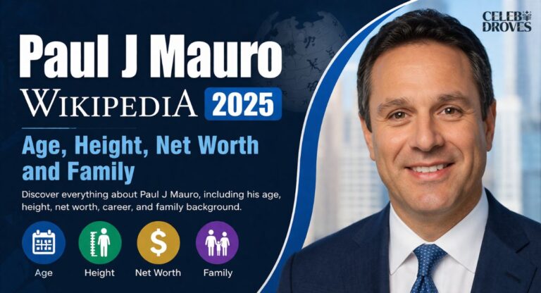Paul J Mauro Wikipedia 2025 : Age, Height, Net Worth and Family